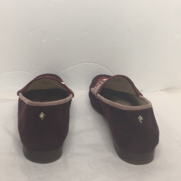 'Sam Edelman Talia' Horse Bit Loafer in red / rose - Picture 3 of 10